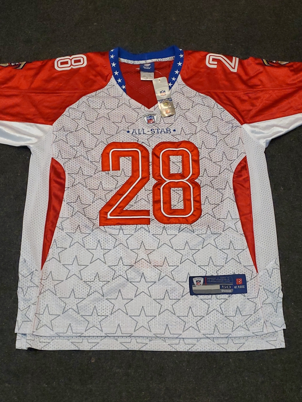 NFL Authentic Tennessee Titans Chris Johnson 2010 Pro Bowl Reebok Jersey..NWT🏈